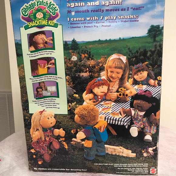 Snacktime Cabbage Patch Kid RARE - Picture 5 of 8
